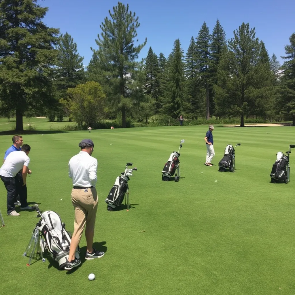 Día de demostración de Newton Golf